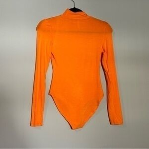 Staple Mock Neck Long Sleeve body suit size small